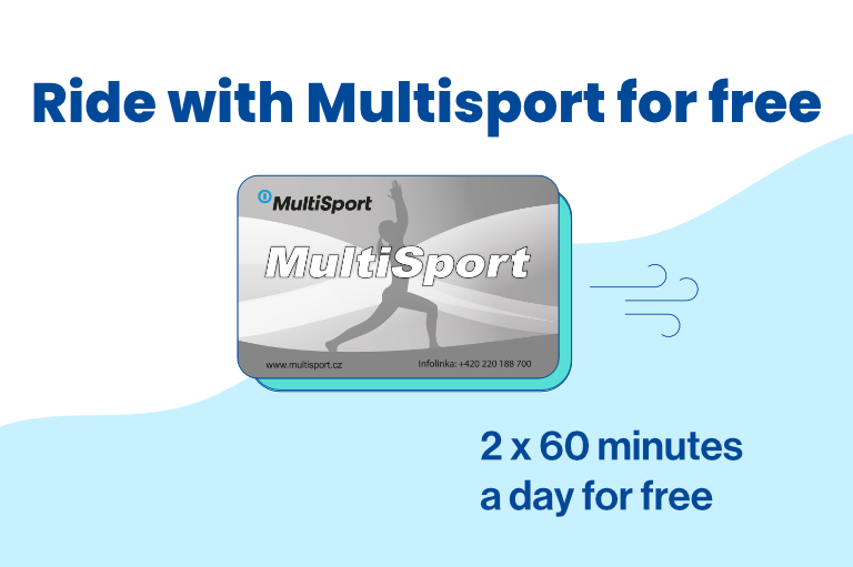 Do you have a multisport? Ride for free.